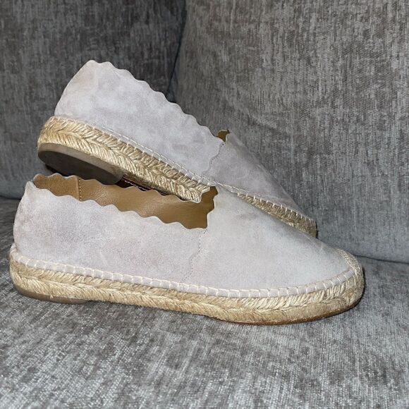 Chloé grey espadrilles loafers - Picture 1 of 6